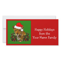 Christmas Wildcat photo cards