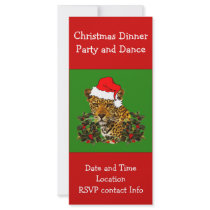 Christmas Wildcat Rack Cards