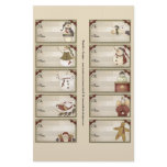 Christmas & Winter Gift Tags on a Sheet flyers