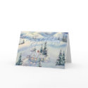 CHRISTMAS WINTER SCENE by SHARON SHARPE cards by sharonsharpe CHRISTMAS WINTER SCENE by SHARON SHARPE cards