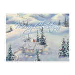 CHRISTMAS WINTER SCENE by SHARON SHARPE