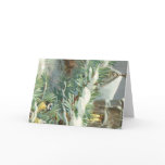 Christmas winter scene Card