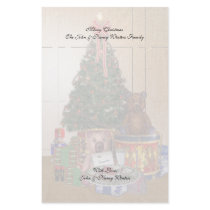 Christmas Winter Scenes Stationery