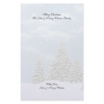 Christmas Winter Scenes Stationery