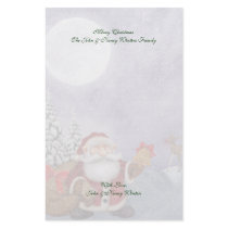 Christmas Winter Scenes Stationery by mickeyelvis128 Christmas Winter Scenes Stationery