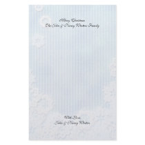 Christmas Winter Scenes Stationery