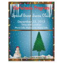 Christmas Winter Window Program Flyer