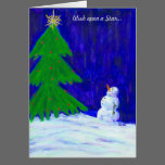 Christmas, Wish upon a Star...Holiday Card cards