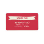 Christmas Wishes Address Labels