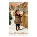 "Christmas Wishes" Business Card Template