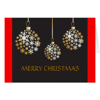CHRISTMAS WISHES GREETINGS CARD
