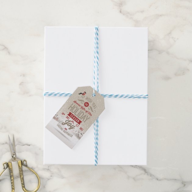 Christmas Wishes Pack Of Gift Tags-2