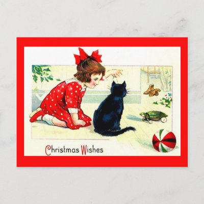 Christmas Wishes postcards