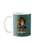 Christmas Wishes Vintage Holiday Art mugs