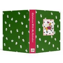 Christmas With My Labrador binders by edentities Christmas With My Labrador binders