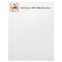Christmas With My Labrador letterhead