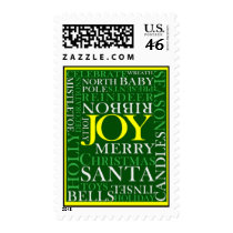 Christmas word postage postage by llewsilverhand2 Christmas word postage postage