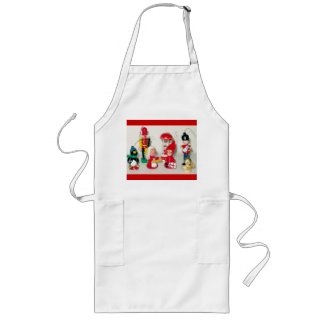 Christmas Wrapping Decorating Cooking apron