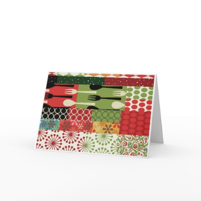 Christmas Wrapping Paper 3 Seasons Card