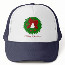 Christmas Wreath Cap hats