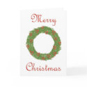 Christmas Wreath cards