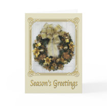 Christmas Wreath card