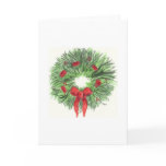 Christmas Wreath Card