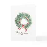 Christmas Wreath Greeting Cards