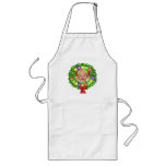 Christmas Wreath Custom Photo Apron