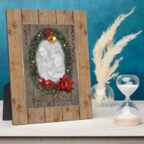 Christmas Wreath Frame plaques
