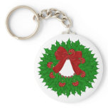 Christmas Wreath Keychain
