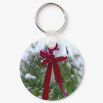 Christmas Wreath keychains