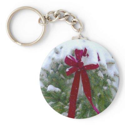 Christmas Wreath keychains