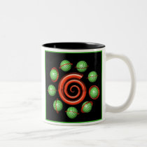 Christmas Wreath Mug mugs