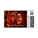 Christmas Wreath postage