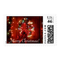 Christmas Wreath stamp