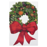 Christmas Wreath Customized Stationery