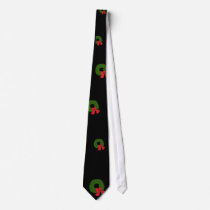 Christmas Wreath Tie