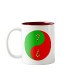 Christmas Yin Yang Coffee Mug
