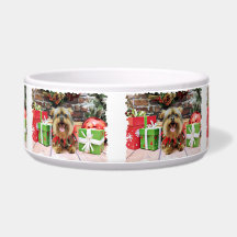 Christmas - Yorkie - Eli Pet Bowl