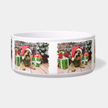 Christmas - Yorkie - Jack Dog Bowls