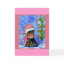Christmas Yorkie Poo cards by Yorkies_by_Joanne Christmas Yorkie Poo cards