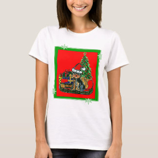 yorkie christmas shirt