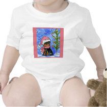 Christmas Yorkie Poo t-shirts