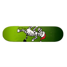 Christmas Zebra Skate Board Decks