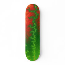 Christmas Zigzag Skateboard by JamesOakley Christmas Zigzag Skateboard