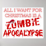 Christmas Zombie Apocalypse posters