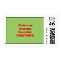 ChristmasKwanzaaHanukkahGREETINGS! postage