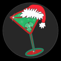 Christmastini stickers