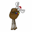 Christmoose cut-out Christmas ornament photo sculptures